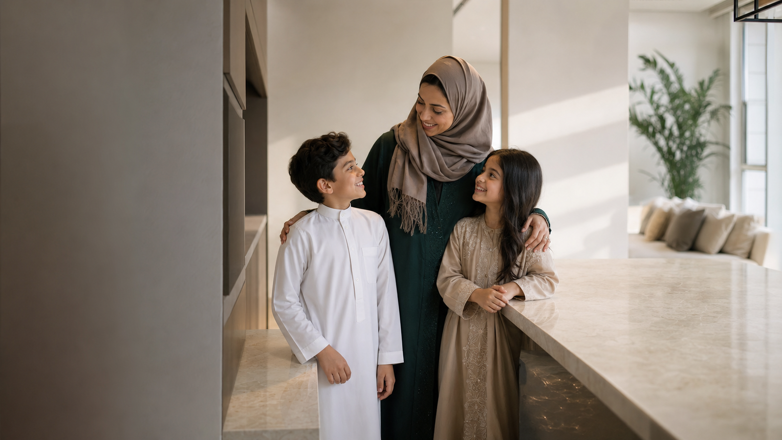 Saudi family representing MMT customers