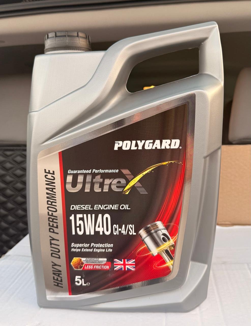 POLYGARD ULTREX 15W-40 CI-4 SL diesel engine oil