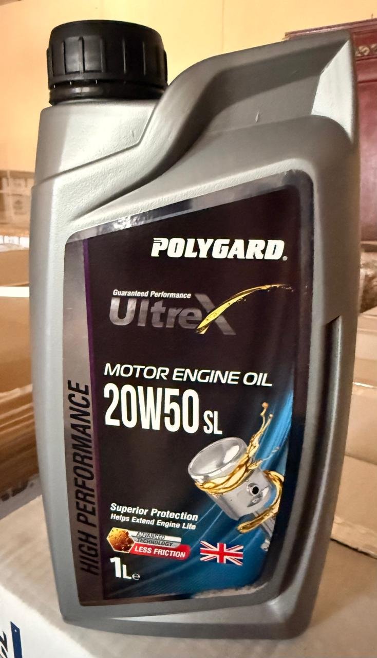 POLYGARD ULTREX 20W-50 SL motor engine oil