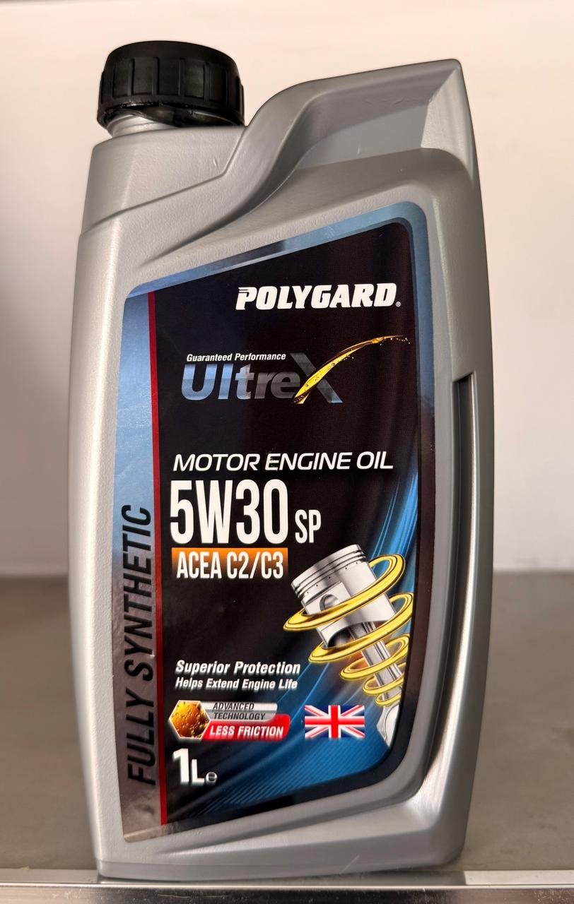 POLYGARD ULTREX 5W-30 SP ACEA C2/C3 motor engine oil